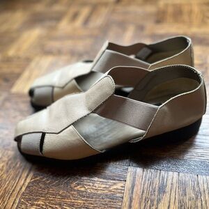 Aerosoles Leather Vintage Fisherman Sandals